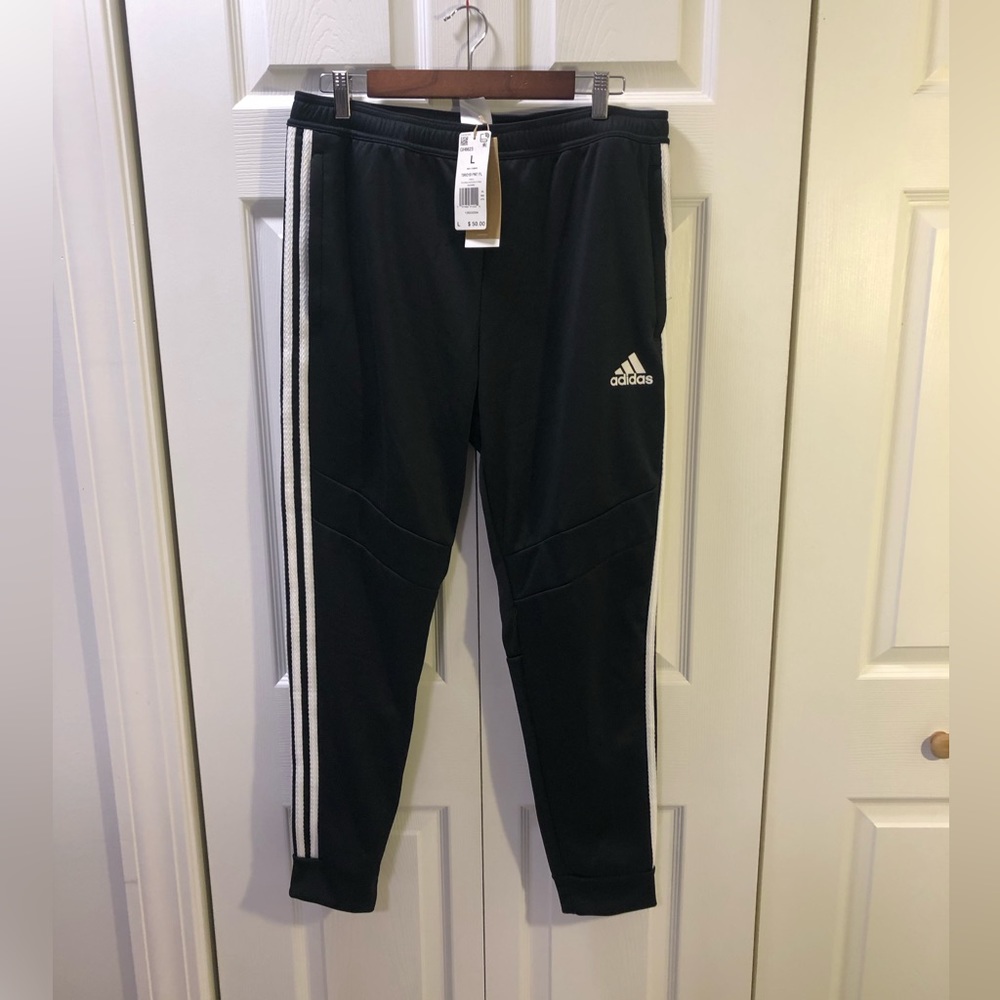 adidas Tiro 19 Fleece Soccer Pants. Size Large, NWT